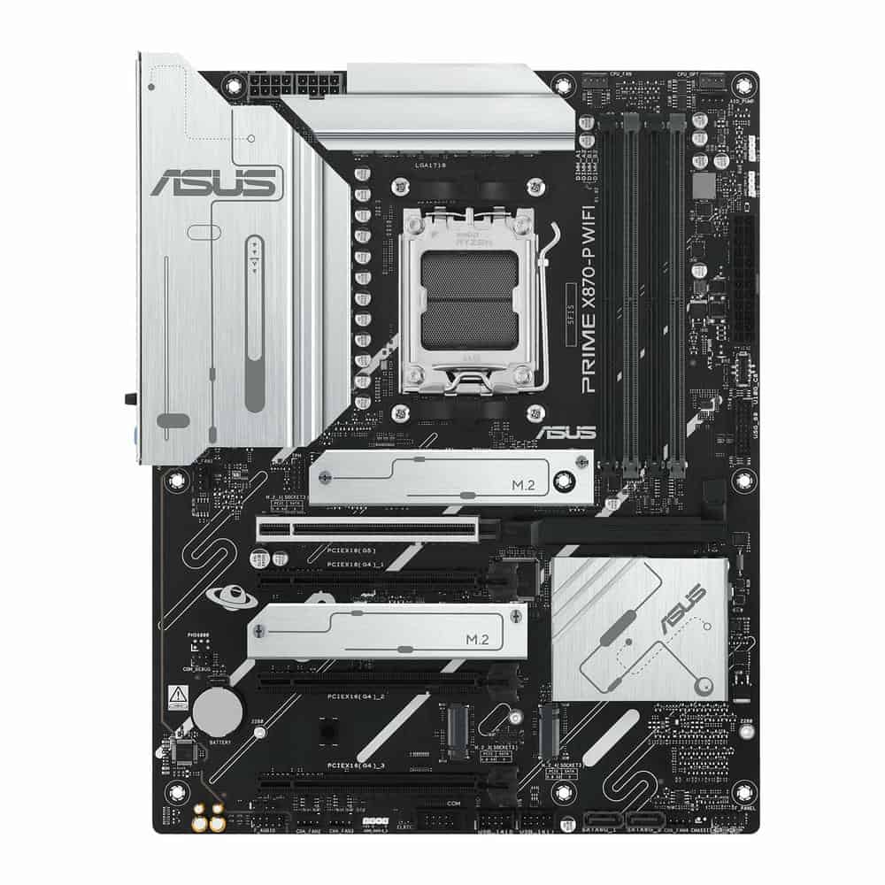 ASUS PRIME X870-P WiFi AM5 DDR5 PCIe 5.0 ATX Motherboard